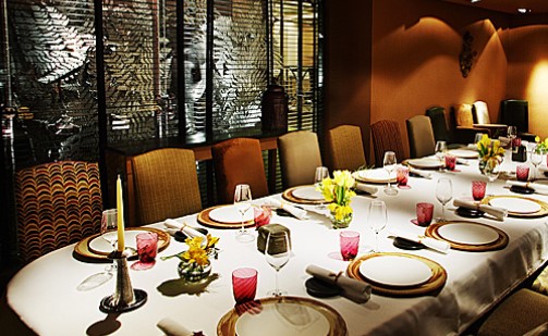 Santceloni Michelin star restaurant Madrid