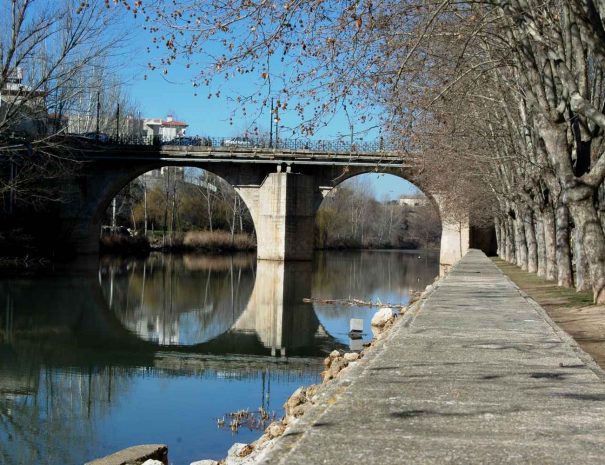Bridge over the Duero in Aranda de Duero
