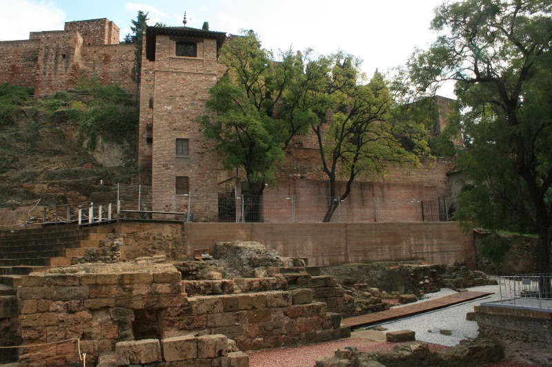 The Alcazaba in Malaga