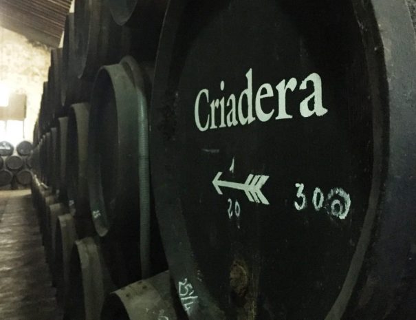 Sherry wines criadera
