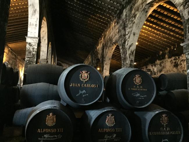 Barrels Osborne winery