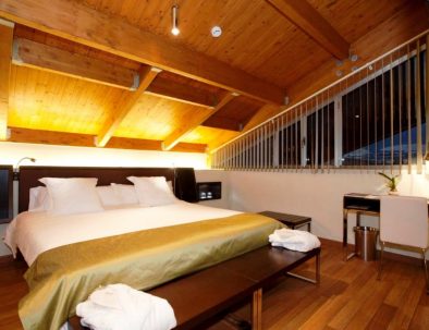 Bedroom at hotel Eguren Ugarte