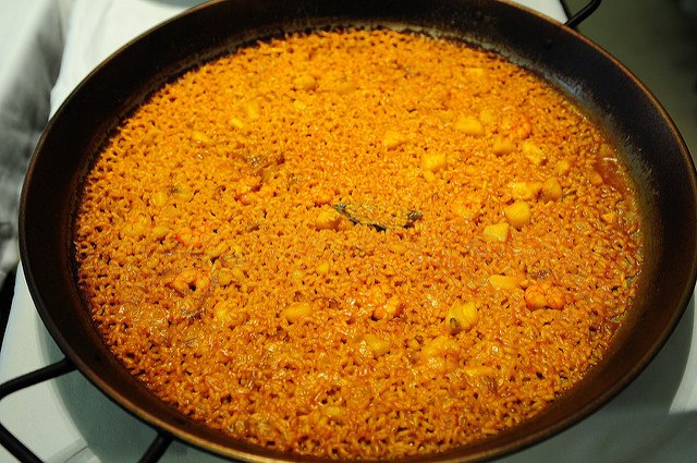 Banda rice paella