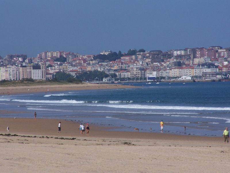 Somo Beach in Cantabria