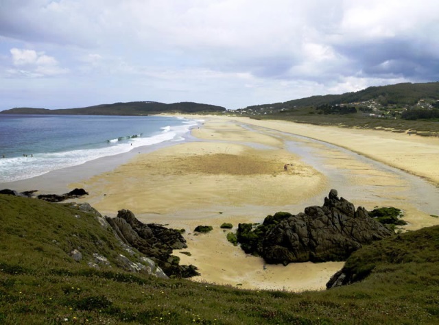 Doniños Beach in Ferrol, Galicia