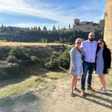 customers enjoy tour to Segovia