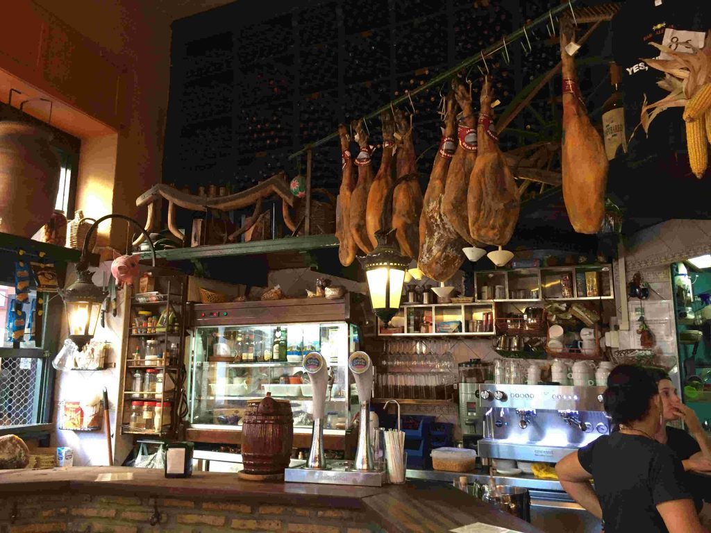 Tapas bar in Seville