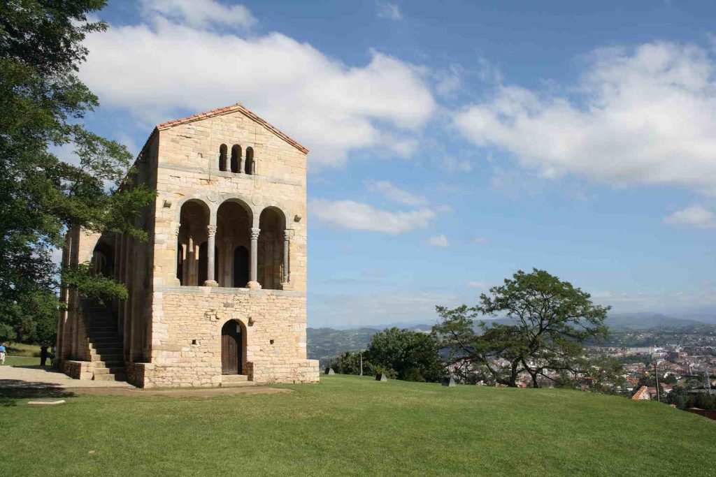 romanic church near Oviedo, Asturias