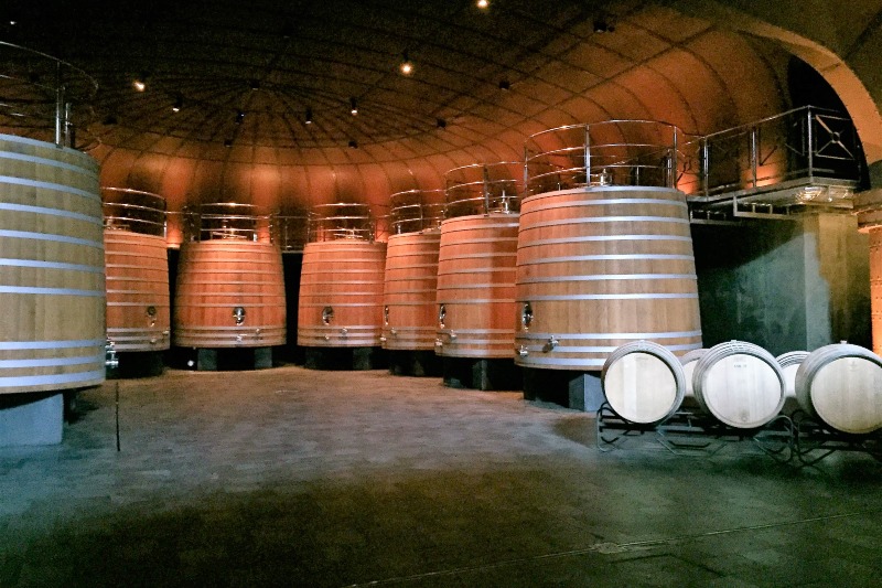 Rioja wine making deposits