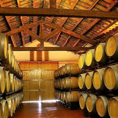 Tradtional winery near Barcelona